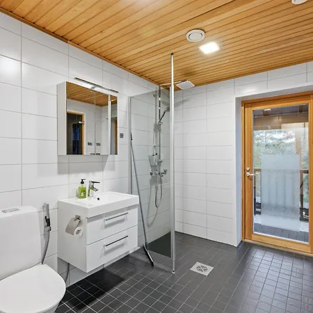 别墅 Laensihuippu Incl Wifi, Pool Table, Ac, Jacuzzi For Extra Fee *